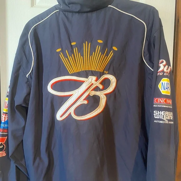 Budweiser Black Racing Jacket - Picture 2 of 2